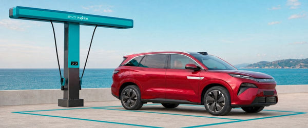 BYD Atto 8 unveiled with Flash charging capabilities, 10-97% in 9 mins
