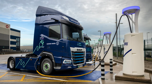 UK’s first megawatt eHGV charging hub goes live at East Midlands Gateway