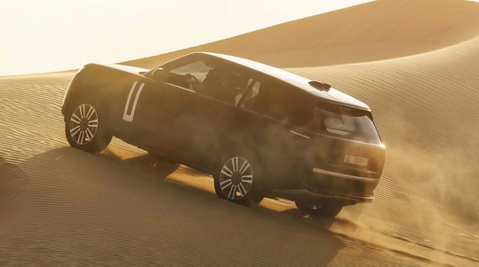 2025 Electric Range Rover taken to the limit