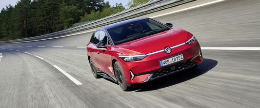 VW ID.7 EV. EV sales down in Europe in 2024.
