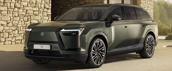 Lexus reveals luxe 'driving lounge' in the form of the TZ electric SUV