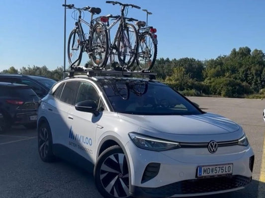 Roof racks cut EV range significantly