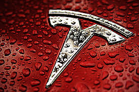Tesla badge